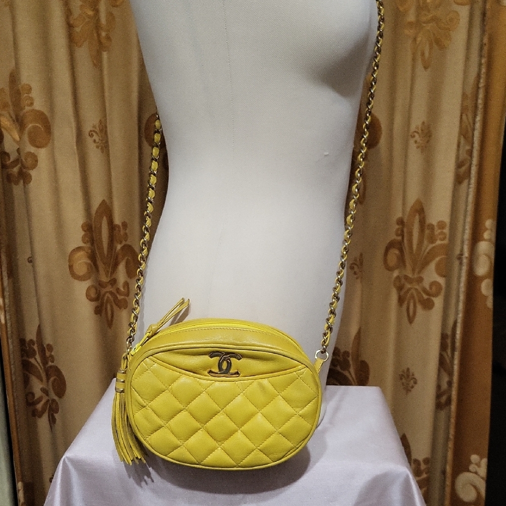 Inspired Quilted Crossbody Bag